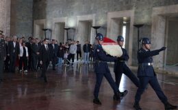Çankaya Belediye Başkanı Güner ve Meclis Üyeleri ANITKABİR’de