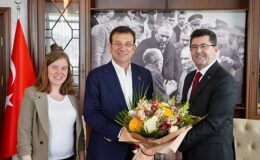 Ekrem İmamoğlu’ndan Çekmeköy Belediye Başkanı Orhan Çerkez’e Tebrik Ziyareti