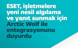 ESET, işletmelere yeni kuşak algılama ve cevap sunmak için Arctic Wolf ile entegrasyonunu duyurdu