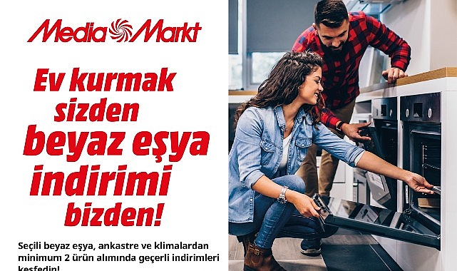 MediaMarkt’tan yeni evlenecek çiftlere kampanya