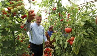 Lider Büyükakın’dan bayan üreticiye tam takviye