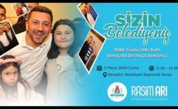 Nevşehir Belediye Başkanı Rasim Arı, 3 Mayıs Cuma günü tüm hemşehrilerini Halk Günü’ne davet etti