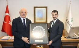 Paraguay’ın Ankara Büyükelçisi Ceferino Adrián Valdez Peralta, Çankaya Belediye Başkanı Hüseyin Can Güner’e nezaket ziyaretinde bulundu