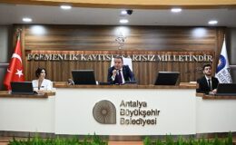 Antalya Büyükşehir Meclisi toplandı