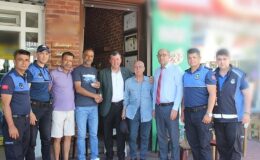 Burhaniye’de Kaldırımlar, Esnaf İş Birliği İle Düzenleniyor