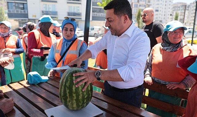Nevşehir Belediye Başkanı Rasim Arı, belediye gruplarının çalışma alanlarında incelemelerde bulundu