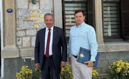 Salihli Belediye Başkanı Mazlum Nurlu TCDD İzmir 3. Bölge Müdürlüğü’nde görüşmelerde bulundu