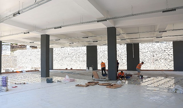 Dereköy’de çok emelli salon inşaatında sona hakikat
