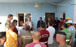 Lider Mehmet Ertaş, haftaya belediye şantiyesinde başladı