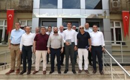 Lider Turan, İZSU heyetiyle birlikte yatırımları yerinde inceledi